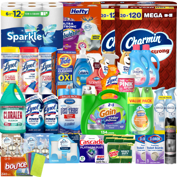 Basic Cleaning + Home Supplies Staples