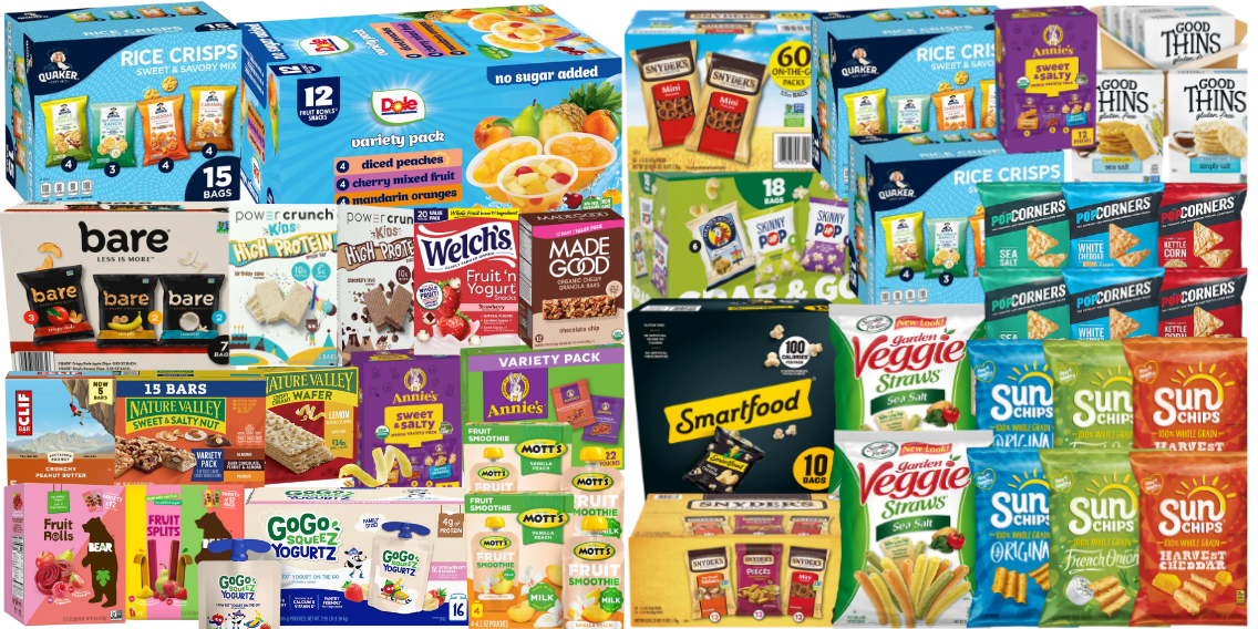 Kids Snacks Savory Sweet Combination